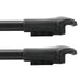 Roof Bars Rack Aluminium Black fits Citroën Jumper / Relay VAN X250 - (2006 - ) - Omtec - Van Life Living