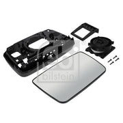 Febi Driver Cab Exterior Mirror Wide 101mm Thick 1004124