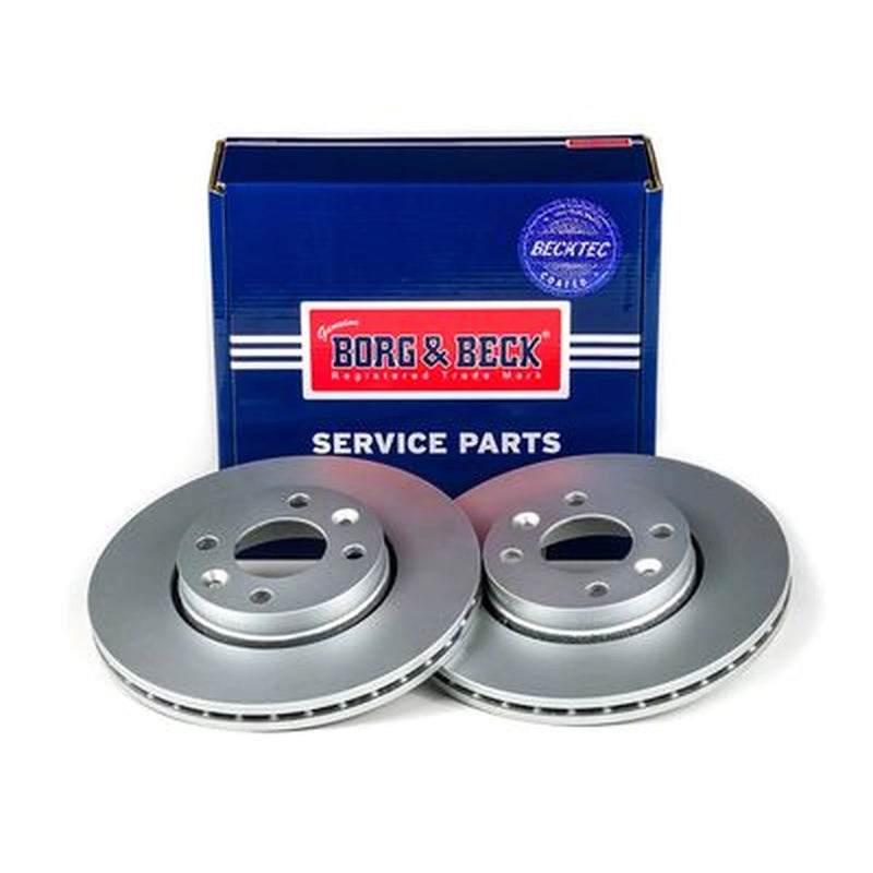 Borg & Beck 2 x Front Brake Discs BBD4434-x2