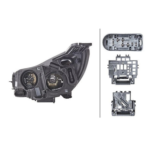 Hella Headlight Headlamp H7/H1 Right 1EA 354 994-041