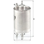 MANN-FILTER Fuel Filter Element WK 720/1