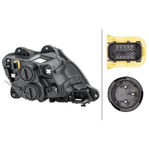 Hella Headlight Headlamp P21W Left 1LD 010 116-611