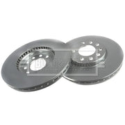 Borg & Beck 2 x Vented Front Brake Discs BBD4318-x2