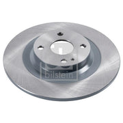 Febi 2 x Solid Rear Brake Discs 170727-x2