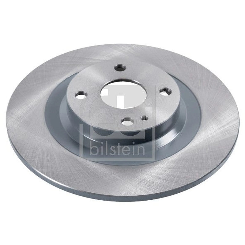 Febi 2 x Solid Rear Brake Discs 170727-x2