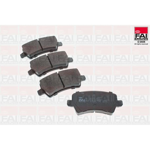 FAI Rear Brake Pad Set BP177