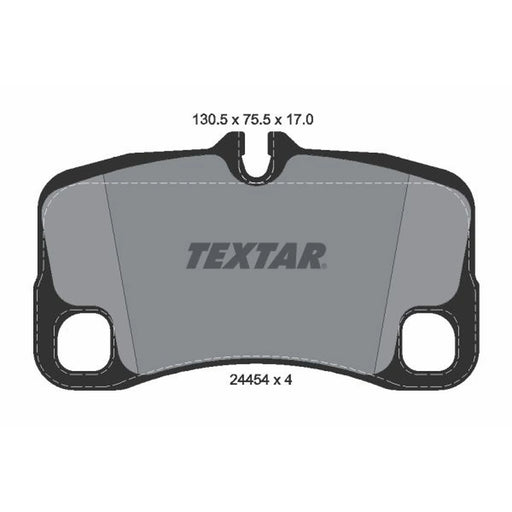 Textar Rear Brake Pad Set 2445403