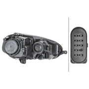 Hella Headlight Headlamp H7/H7 Right 1EG 247 007-581