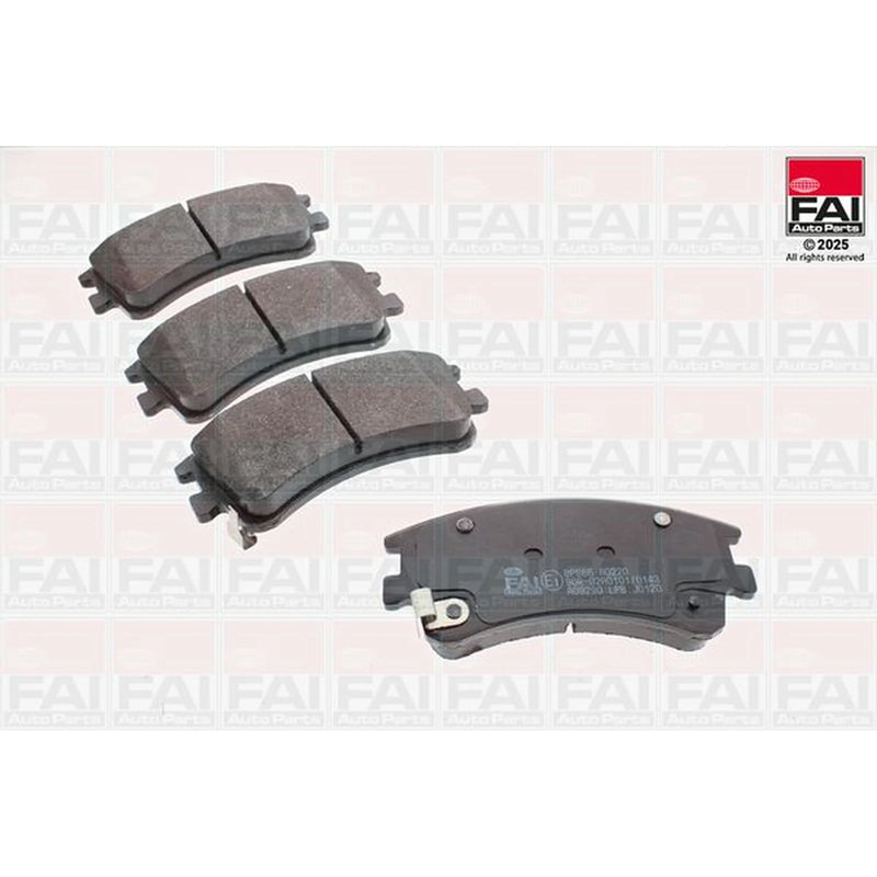 FAI Front Brake Pad Set BP666