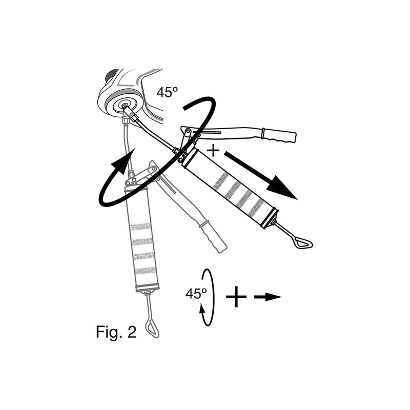 Laser Grease Gun 500cc 0241 Laser  - Town Parts