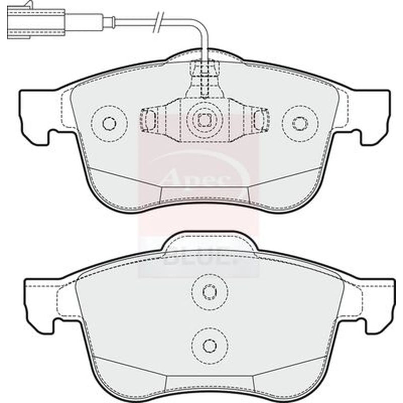 Apec Front Brake Pad Set PD3632