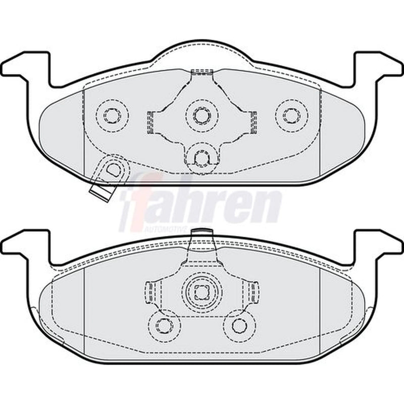 Fahren Front Brake Pad Set FBP4251