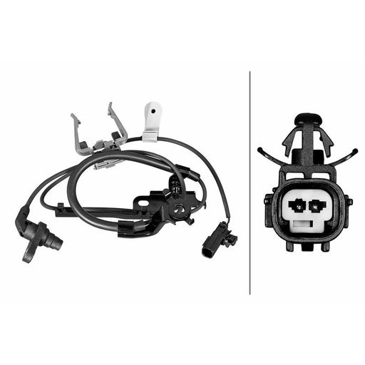 Hella ABS Wheel Speed Sensor Front 6PU 358 219-111