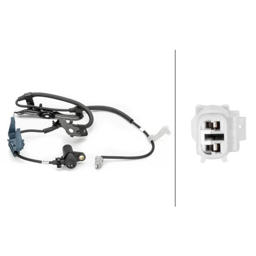 Hella ABS Wheel Speed Sensor Front 6PU 230 040-721
