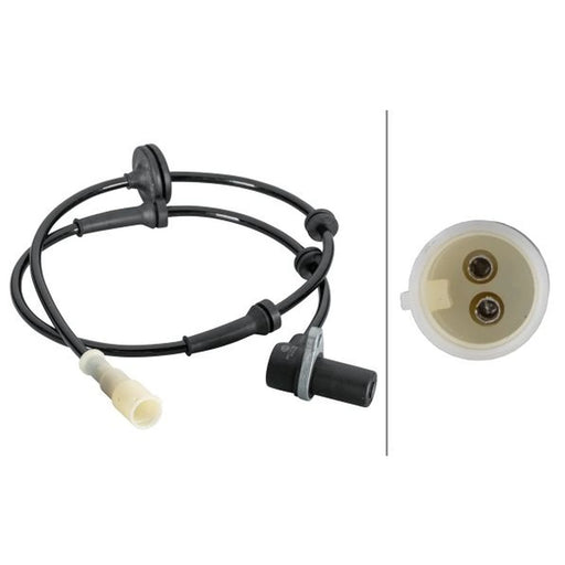 Hella ABS Wheel Speed Sensor Front Right 6PU 012 806-641