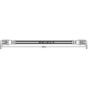 Abtex Brake Hydraulic Hose Line Right ABH1003