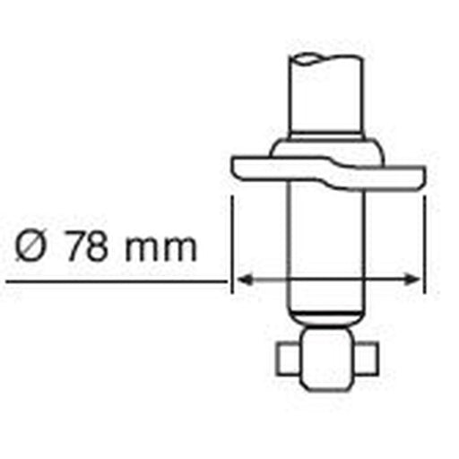 KYB Shock Absorber Damper Strut Rear 341277