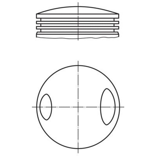 Mahle Piston Cylinder Bore = 73mm 081 62 00