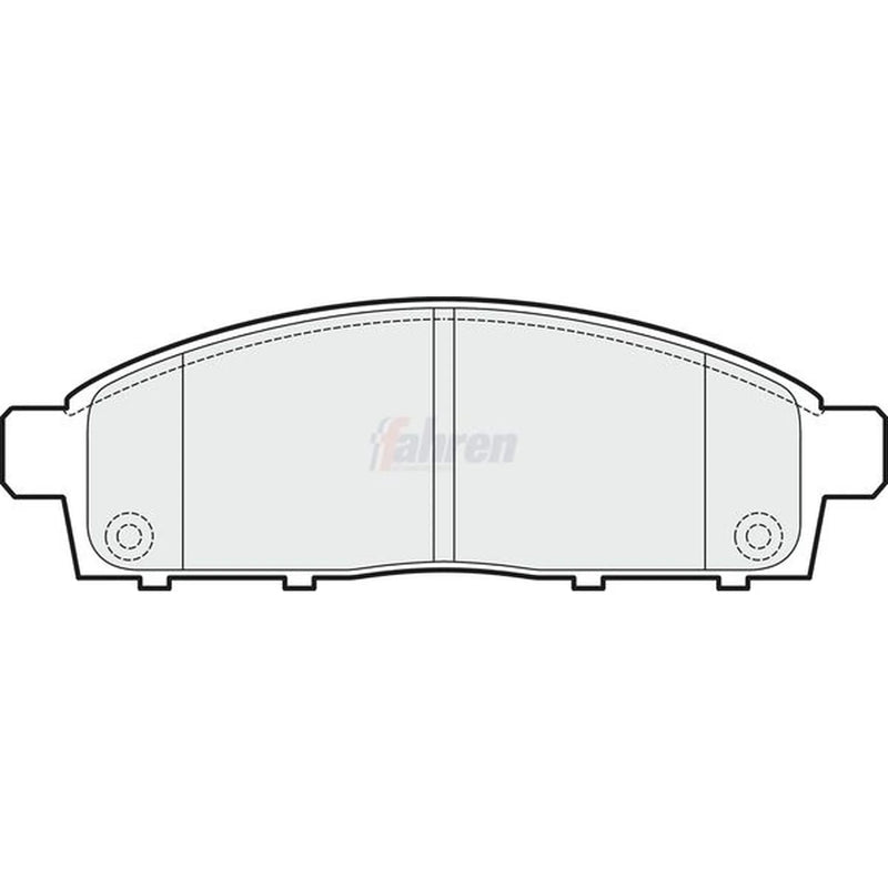 Fahren Front Brake Pad Set FBP3348