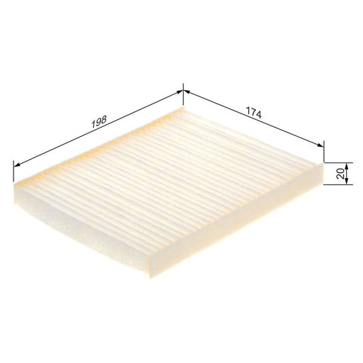 Bosch Cabin Air Filter (Pollen Filter) 1 987 435 128