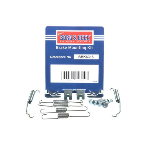 Borg & Beck Brake Shoe Accessory Kit Rear BBK6316