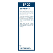 Bosch Conventional Wiper Blade 500mm — SP20