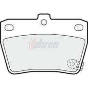 Fahren Rear Brake Pad Set fits Toyota Rav 4 1997-2005 1.8 2.0