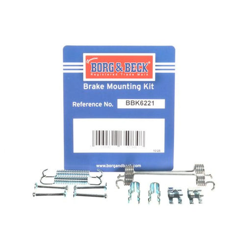 Borg & Beck Brake Shoe Accessory Kit Rear BBK6221