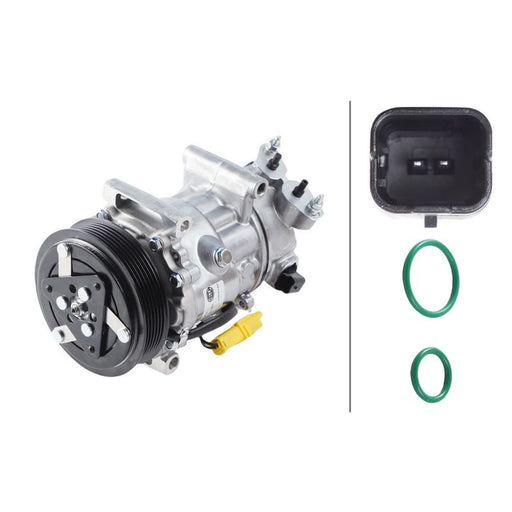Hella Air Conditioning Compressor 8FK 366 200-381