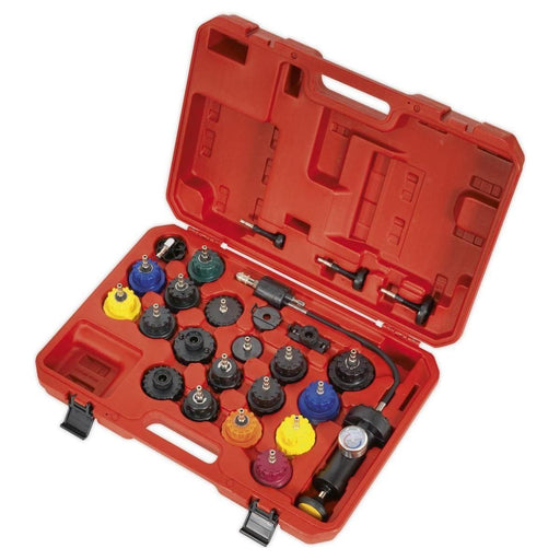Sealey Cooling System Pressure Test Kit 25pc VS0011 Sealey  - Town Parts