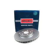 Borg & Beck 2 x Vented Front Brake Discs BBD6164S-x2