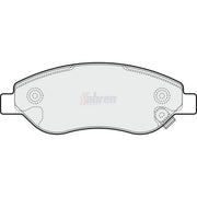 Fahren Front Brake Pad Set fits Opel Corsa D 2006-2014 1.4 1.7