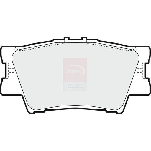 Apec Rear Brake Pad Set PD3230