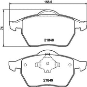 Mintex Front Brake Pad Set MDB1741