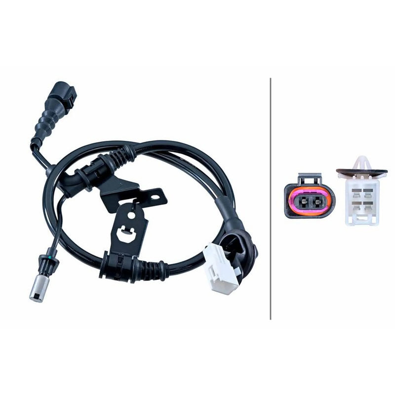 Hella ABS Wheel Speed Sensor Rear Left 6PU 358 268-191