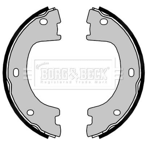 Borg & Beck Parking Brake Shoe Set BBS6475