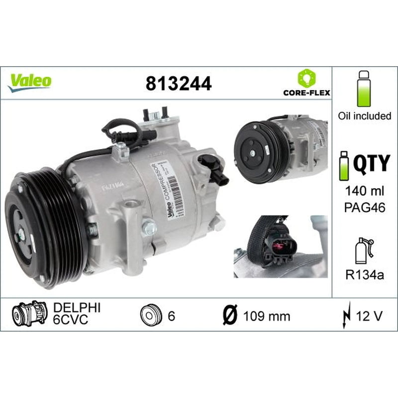 Valeo Air Conditioning Compressor 813244