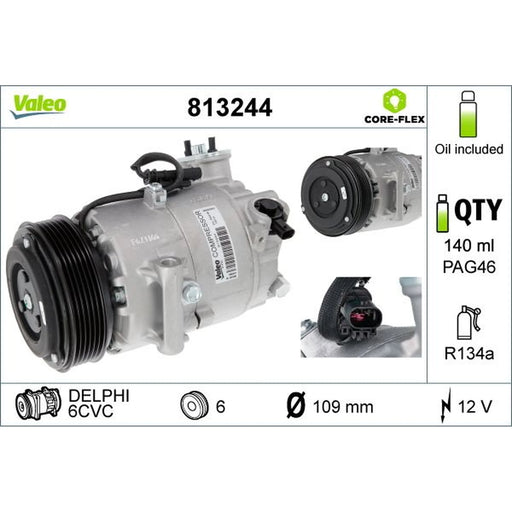 Valeo Air Conditioning Compressor 813244