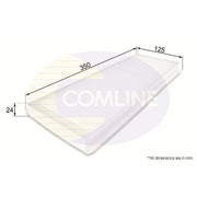 Comline Cabin Air Filter (Pollen Filter) EKF141