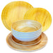 MDS1203 Liberty Sardinia 12 Piece Melamine Dinner Set LL1384 - Liberty Leisure UK - Van Life Living