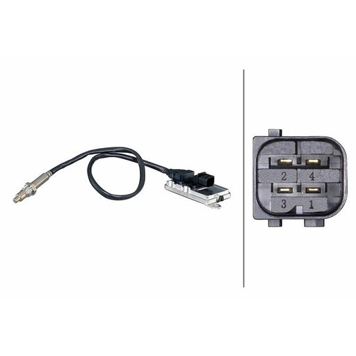 Hella NOx Nitrogen Oxide Sensor Exhaust Pin 6PN 358 186-411