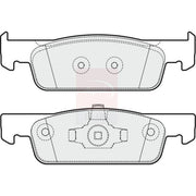 Apec Front Brake Pad Set PD3370