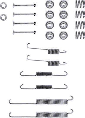 Textar Brake Shoe Accessory Kit Rear 97006400