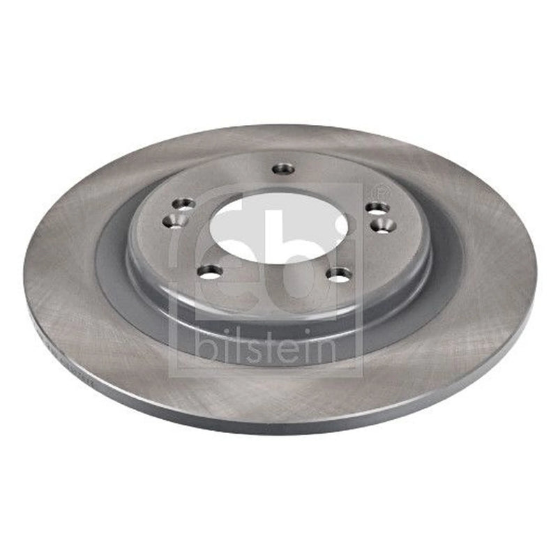 Febi 2 x Solid Rear Brake Discs 108530-x2