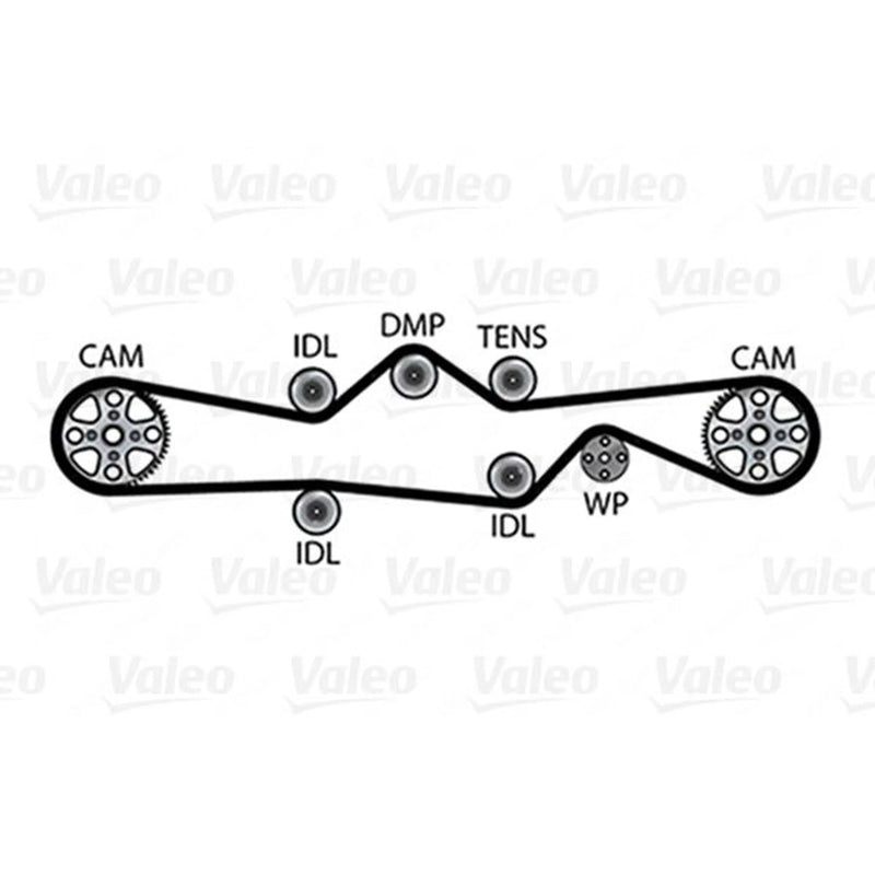 Valeo Timing Belt & Water Pump Kit 614637