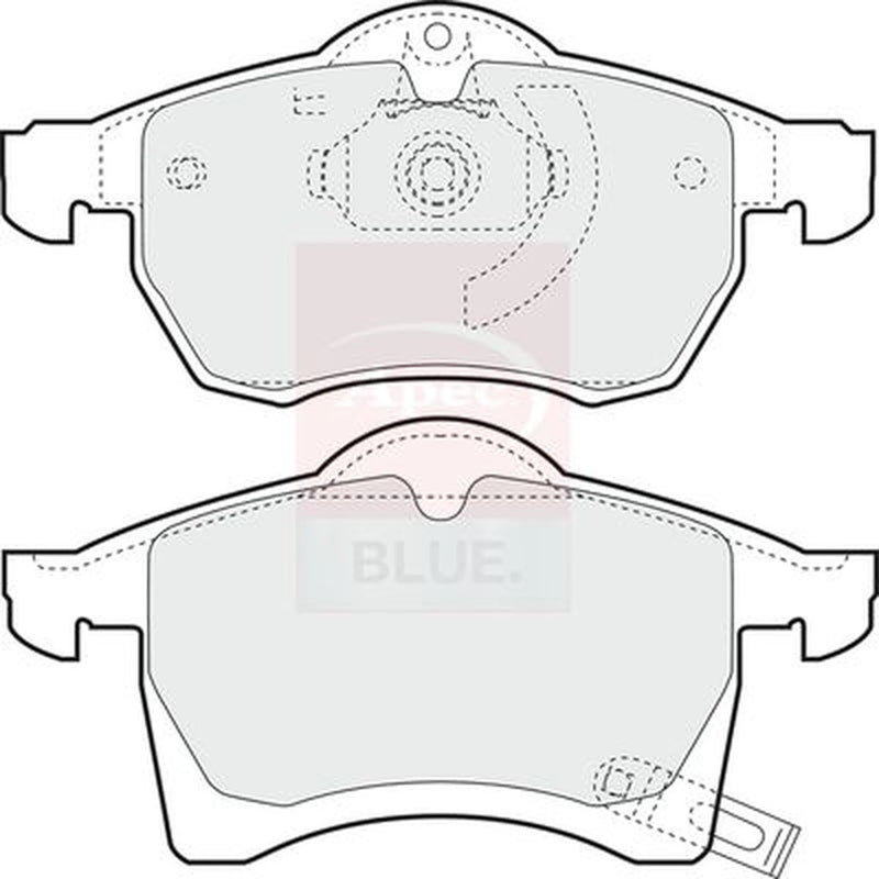 Apec Front Brake Pad Set PD3037