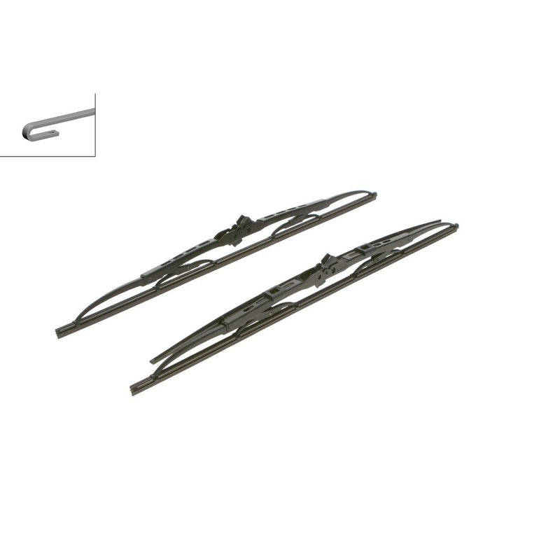 Bosch Conventional Front Wiper Blade Set 500mm + 500mm — SP20/20S