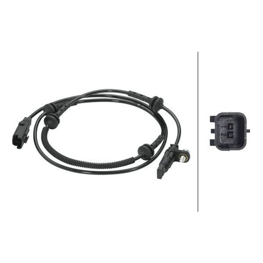 Hella ABS Wheel Speed Sensor Front 6PU 010 039-781