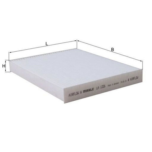 Mahle Cabin Air Filter (Pollen Filter) LA 1226