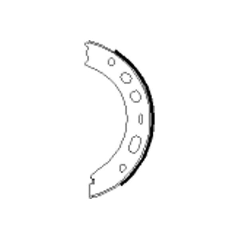 Mintex Parking Brake Shoe Set MFR640